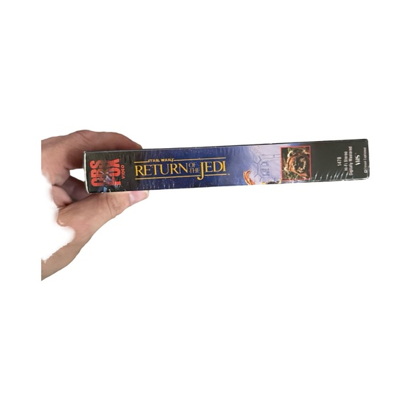 Return of the Jedi: Sealed 1990 CBS FOX Red Label with Blue Watermark:Star Wars - Picture 3 of 8